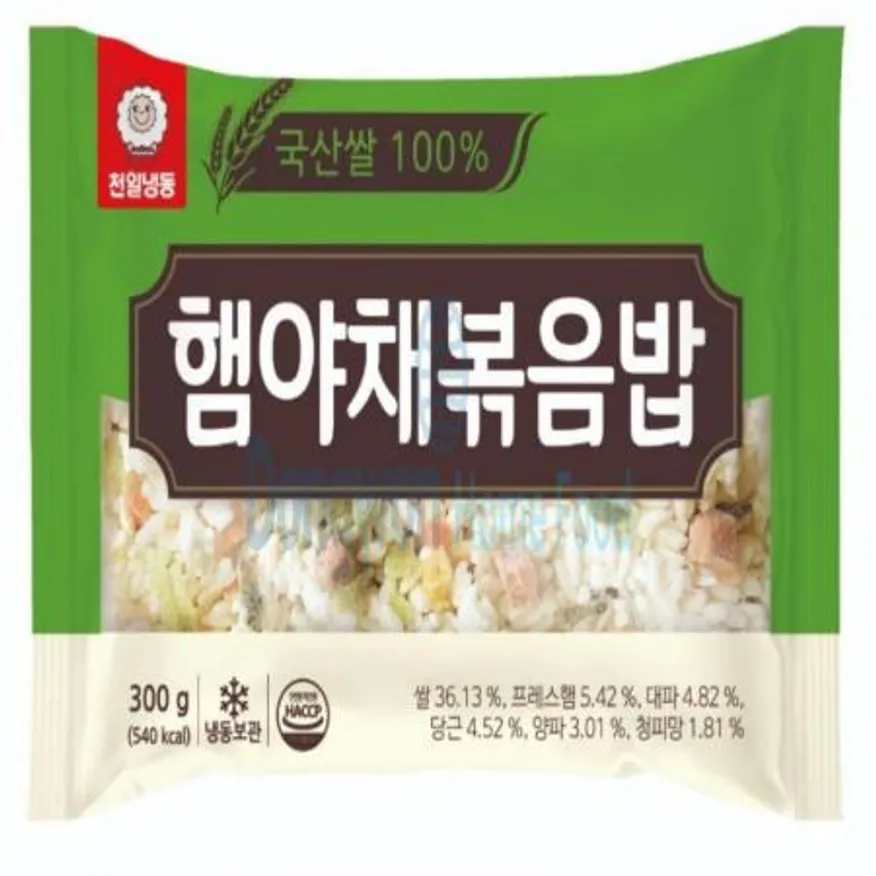 (16:30마감(D) 햄야채볶음밥(쌀:국내산/천일/300g)EA 이미지