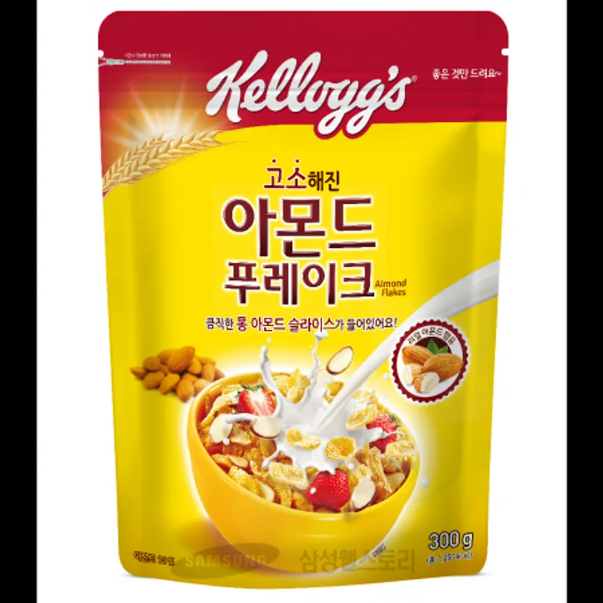 (16:30마감)아몬드푸레이크시리얼(300G/EA/켈로그) 이미지