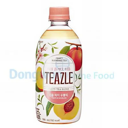 (16:30마감(D) 티즐제로피치우롱티(웅진/500ML)EA 이미지