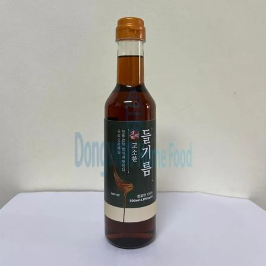 (16:30마감(D) 고소한들기름(들깨:외국산/맛뜨락/500ml)EA 이미지