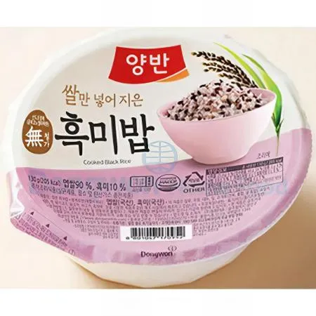 (16:30마감(D) 양반흑미밥(멥쌀:국산/동원/130g)EA