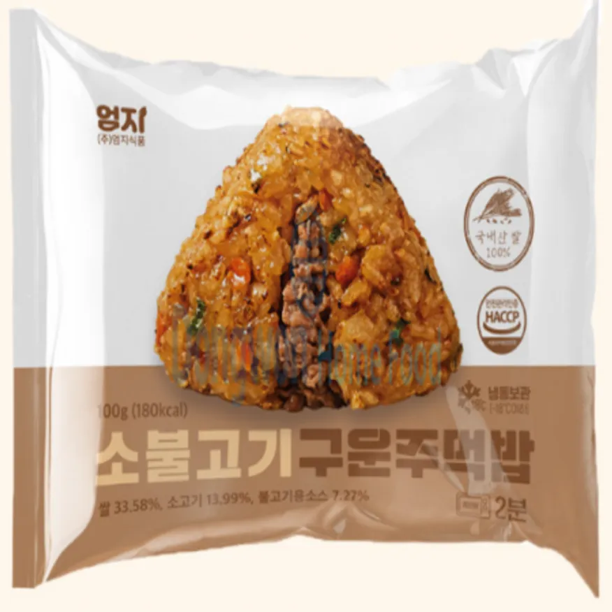 (16:30마감(D) 소불고기구운주먹밥(쌀:국산/엄지/100G)EA 이미지