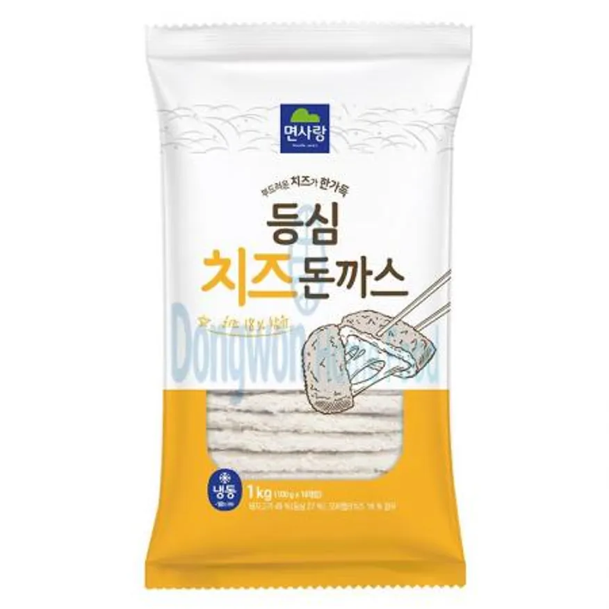 (16:30마감(D) 등심치즈돈까스(면사랑/100g*10입/돼지고기:국산/1kg)EA 이미지