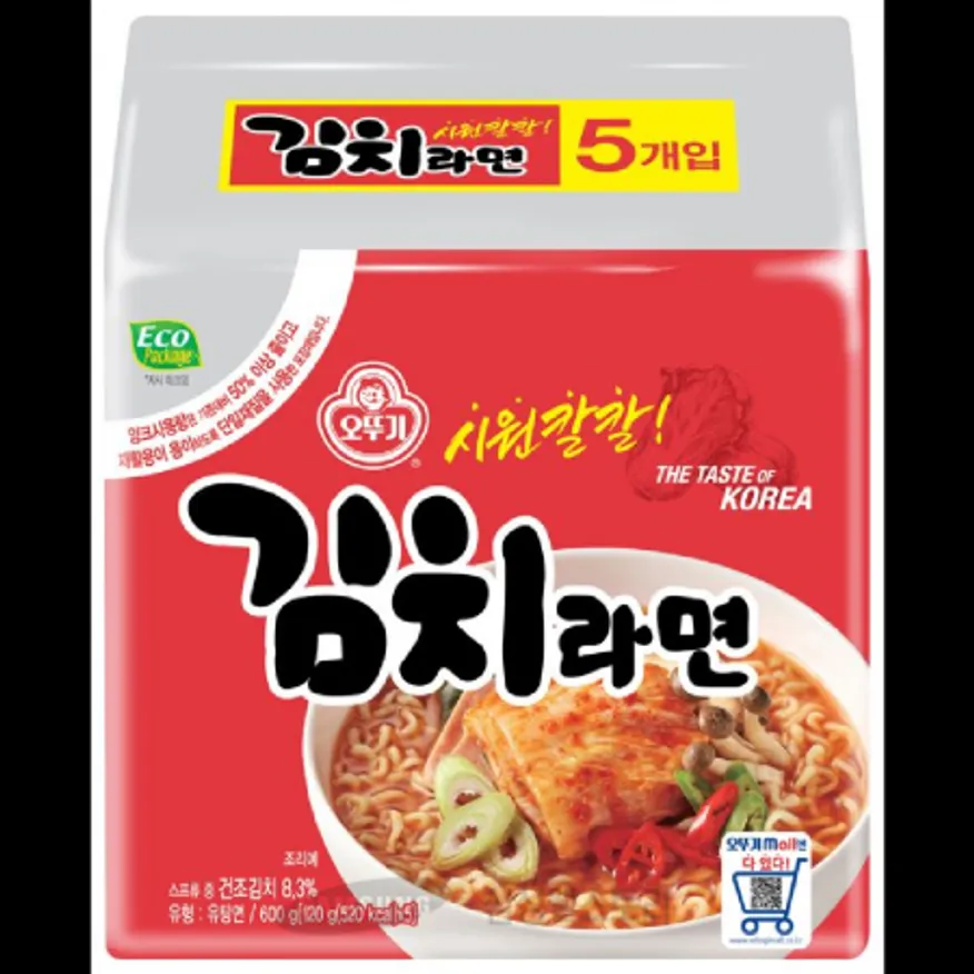 (16:30마감)김치라면(4.8KG(120G*40EA)/BOX/오뚜기) 이미지