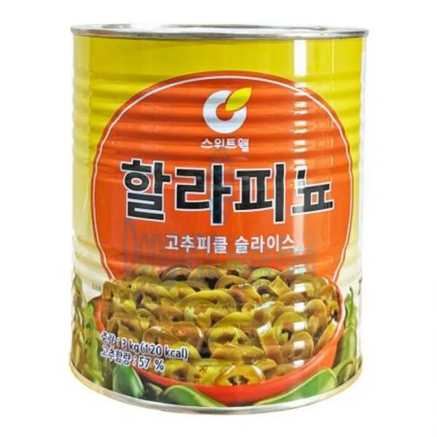 (16:30마감(D) 할라피뇨(스위트웰/3KG)EA 이미지