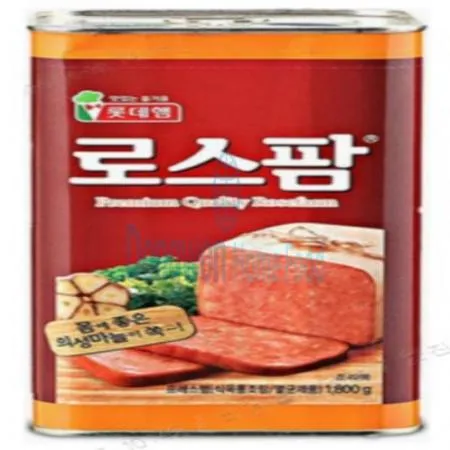 (16:30마감(D) 로스팜햄캔(롯데푸드/돼지고기:외국산/1.8kg)EA 이미지