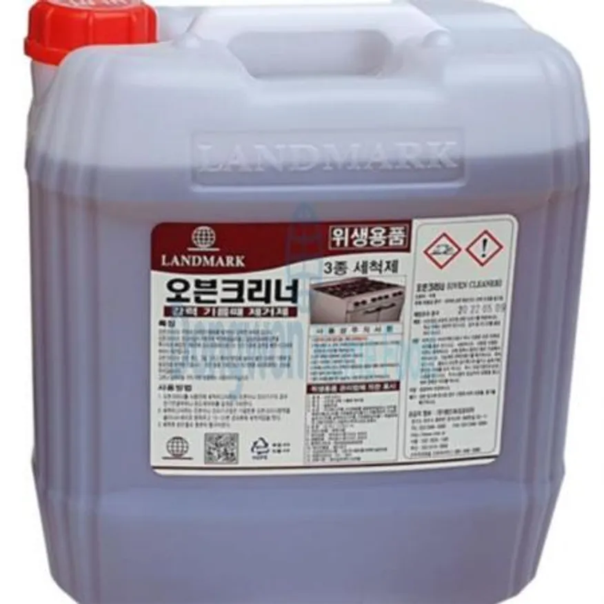(16:30마감(D) 오븐크리너(랜드마크/18.75L/기름때제거세제/말통)EA 이미지
