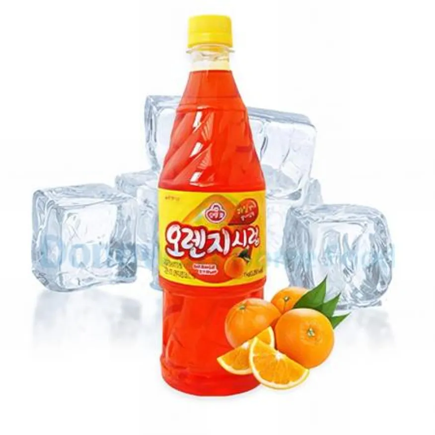 (16:30마감(D) 오렌지시럽(오뚜기/1kg)EA 이미지