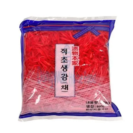 (16:30마감(D) 적초생강(하나/채/1KG)EA 이미지