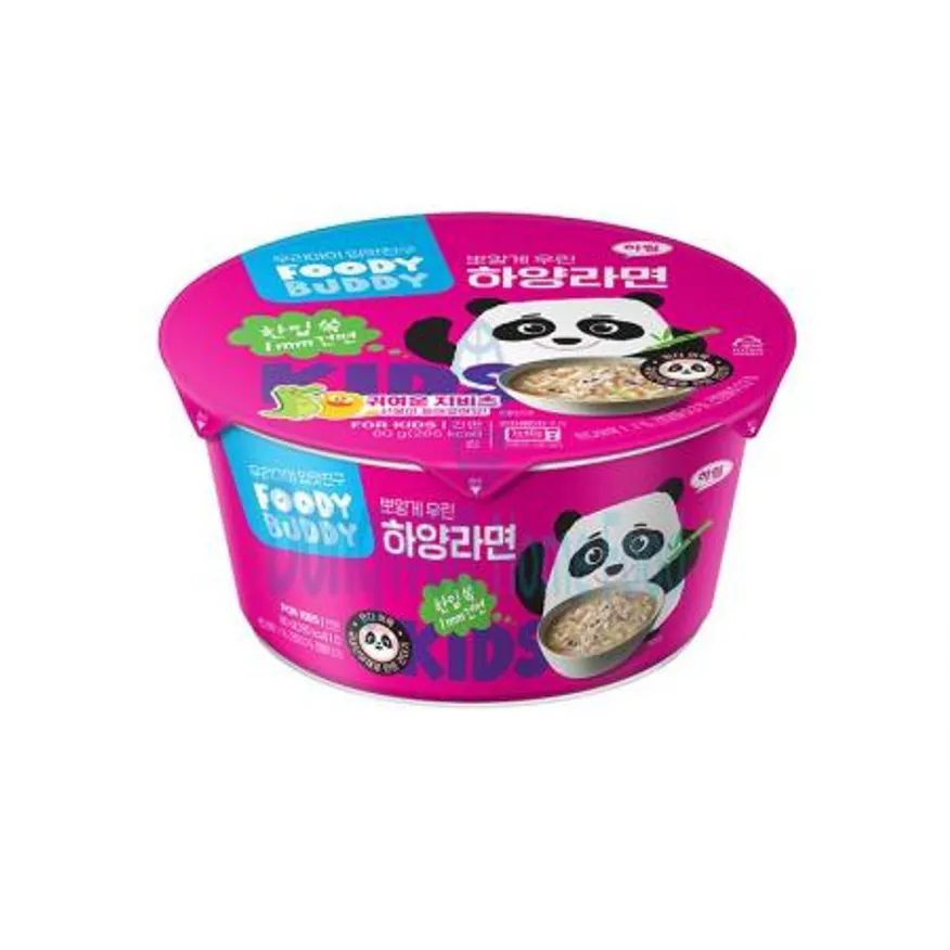 (16:30마감(D) 푸디버디하양라면컵(하림산업/80g*12입)BOX 이미지