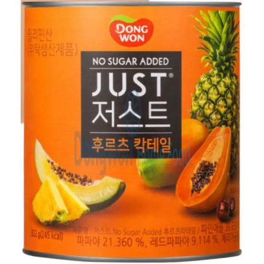 (16:30마감(D) 후르츠칵테일(동원/저스트/노슈가/822G)EA 이미지
