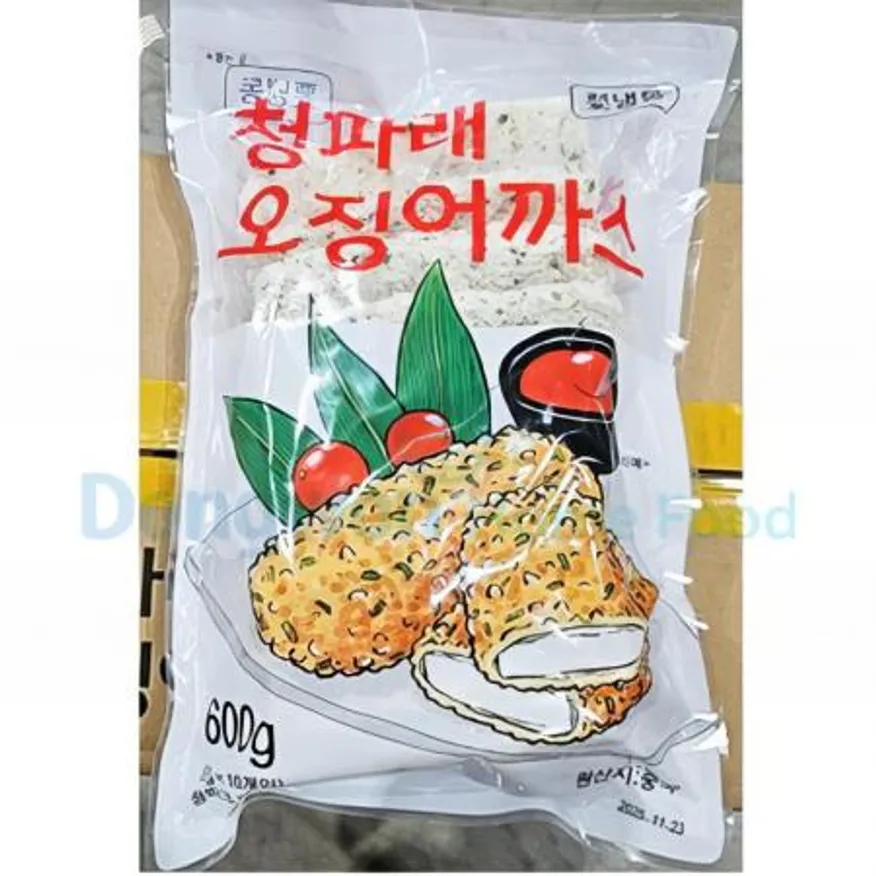 (16:30마감(D) 청파래오징어까스(중국/가토코/냉동/60g*10ea/600G)EA 이미지