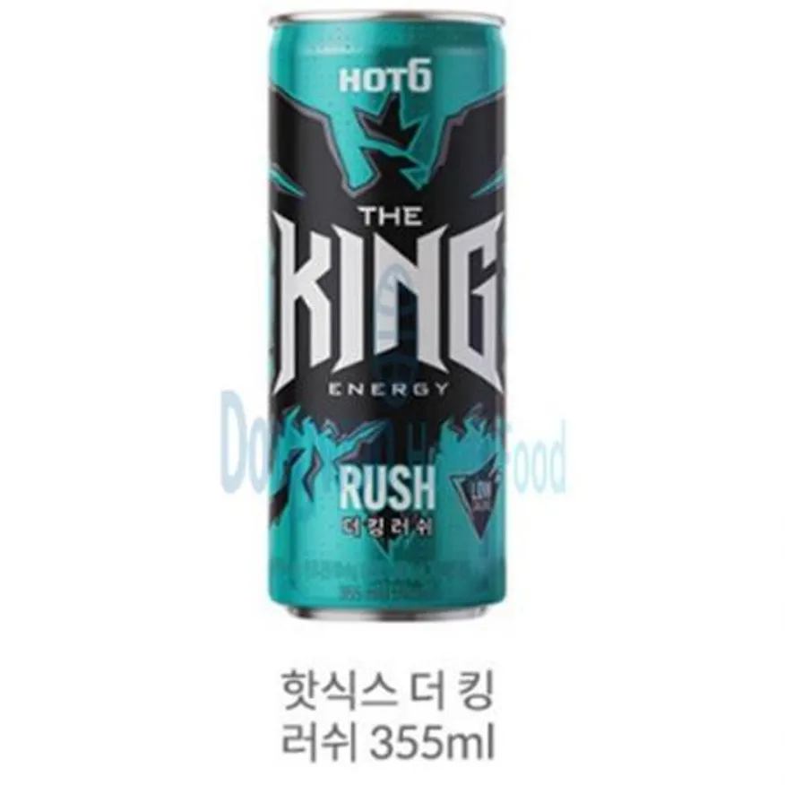 (16:30마감(D) 핫식스더킹러쉬(롯데칠성/355ml*24입/BOX)BOX 이미지