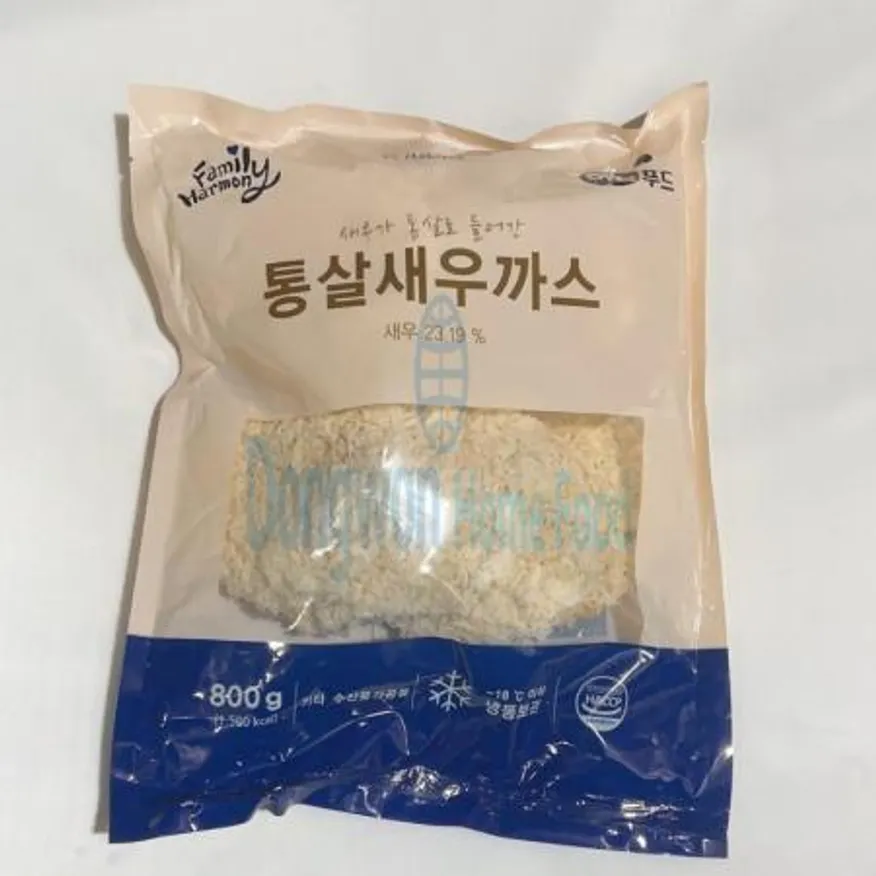 (16:30마감(D) 통살새우까스(새우:베트남/하늘푸드/냉동/80g*10입/800g)EA 이미지