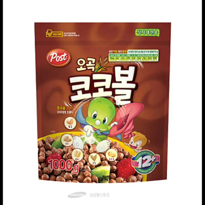(16:30마감)오곡코코볼시리얼(1KG/EA/포스트) 이미지