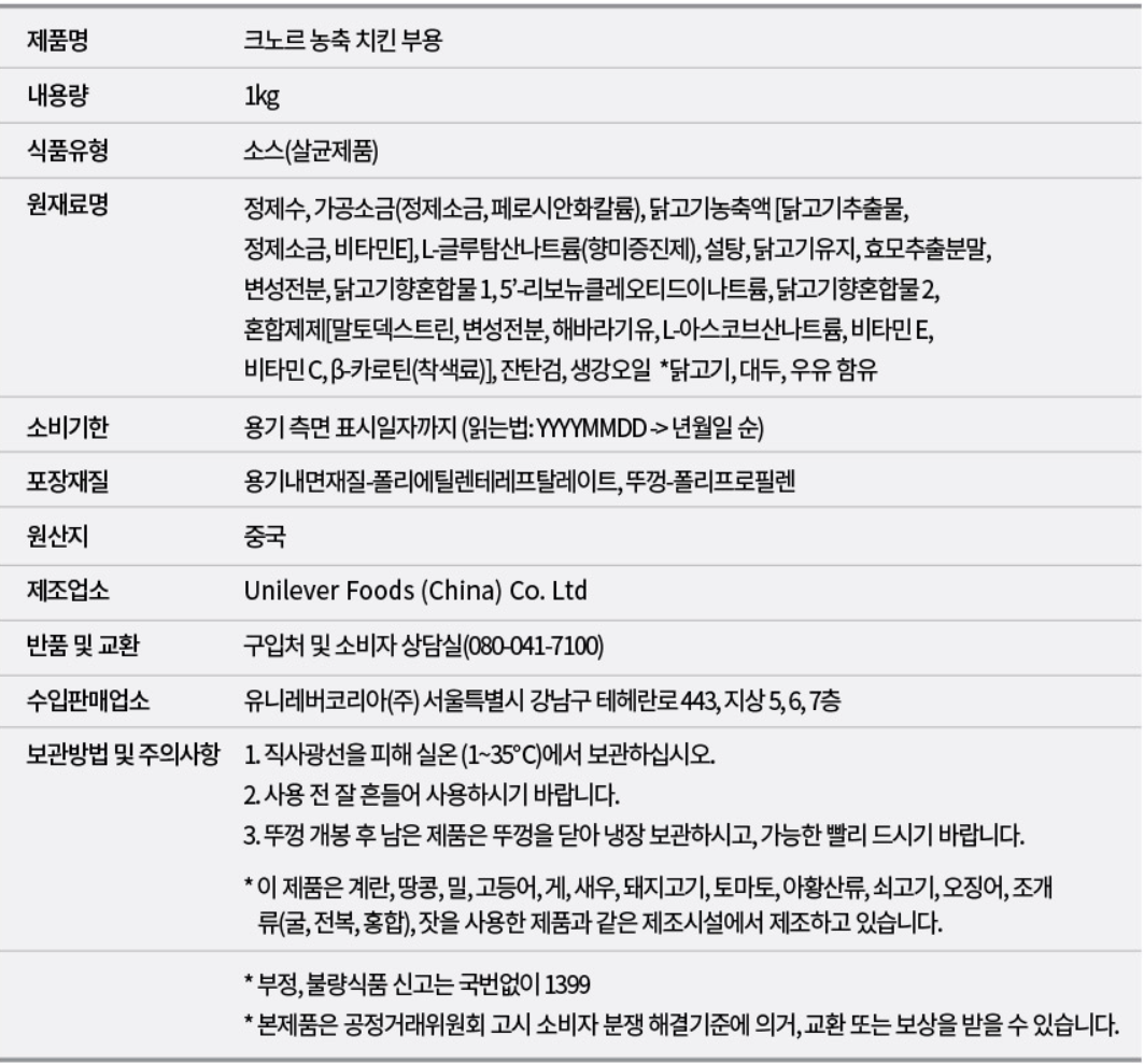 상품정보제공고시