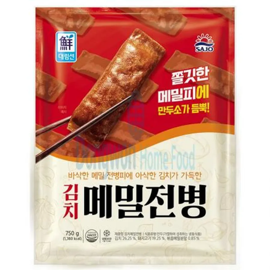 (16:30마감(D) 김치메밀전병(사조대림/약25입/냉동/750G)EA 이미지