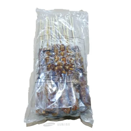 (16:30마감)숯불구이닭다리살꼬치(케이엘푸드/2.4KG(120G*20EA)/PA/중국산) 이미지