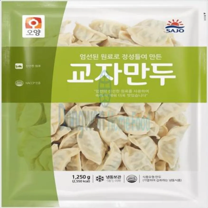 (16:30마감(D) 교자만두(사조오양/냉동/약98입/1.25kg)EA 이미지