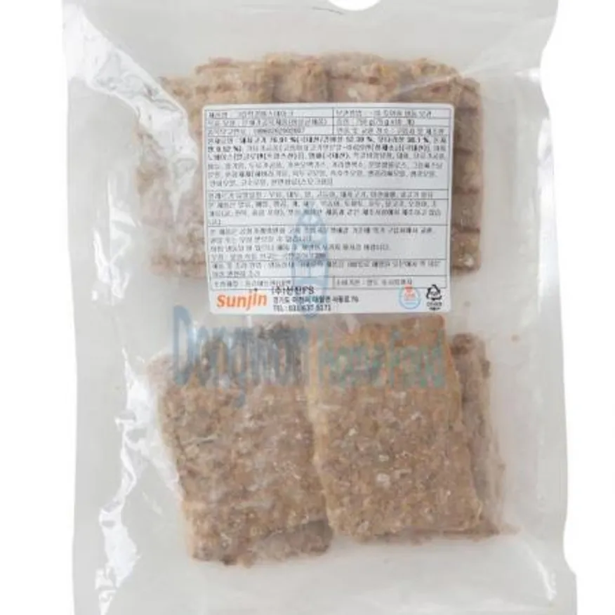 (16:30마감(D) 그릴떡갈비스테이크(선진FS/75g*10입/돈육:국내산/750g)EA 이미지