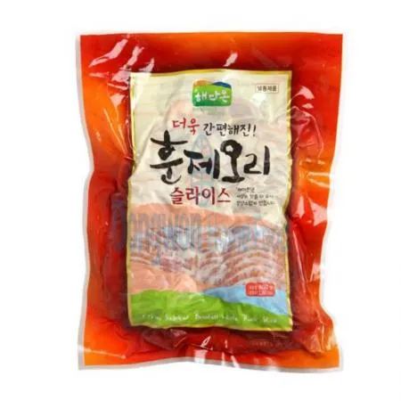 (16:30마감(D) [비축]훈제오리슬라이스(이젠통상/중국산/800g)EA