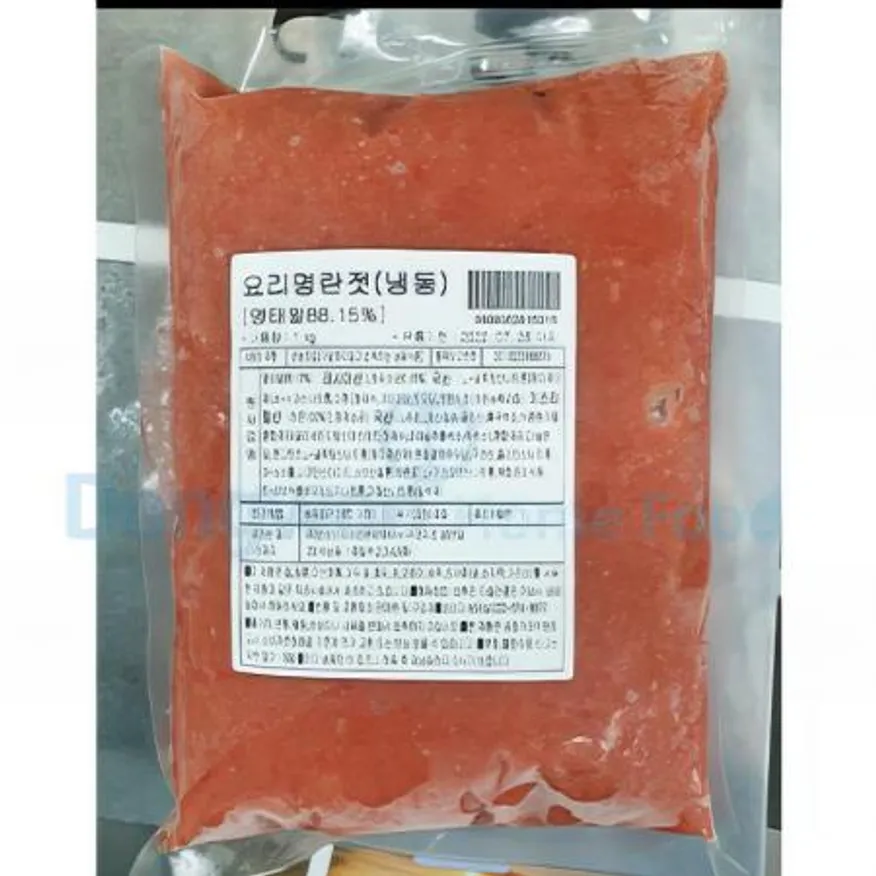 (16:30마감(D) 요리명란젓(명란:러시아산/단지/냉동/명란분란/1KG)EA 이미지