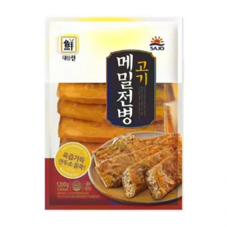 (16:30마감(D) 메밀전병고기(사조대림/약10입/냉동/1.2KG)EA 이미지