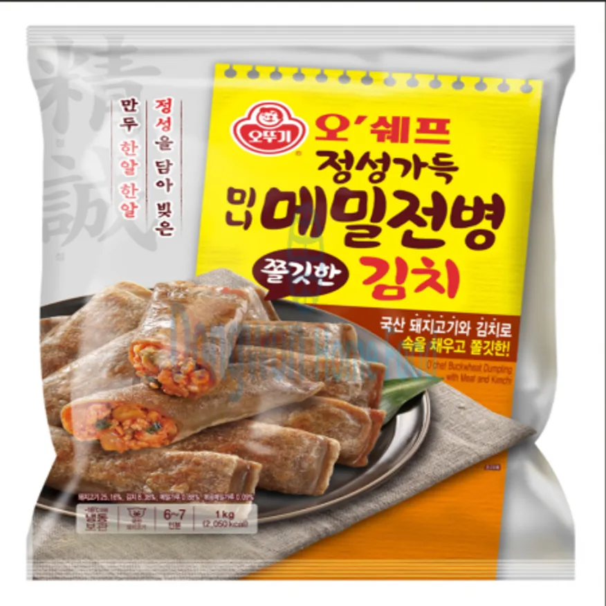 (16:30마감(D) 오쉐프정성가득쫄깃한미니메밀전병(오뚜기/약27입/1KG)EA 이미지