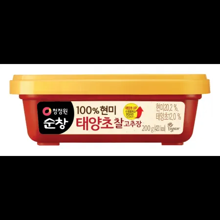 (16:30마감)태양초찰고추장(왜관D-2/청정원/200G/EA/현미:외국산) 이미지
