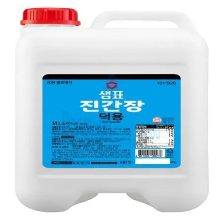 (16:30마감(D) 진간장(샘표/14L)EA 이미지