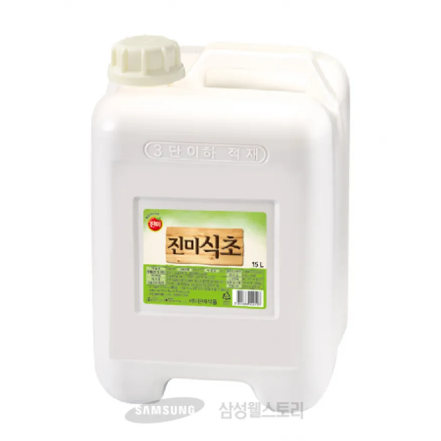 (16:30마감)진미식초(진미식품/15L/EA/말통) 이미지