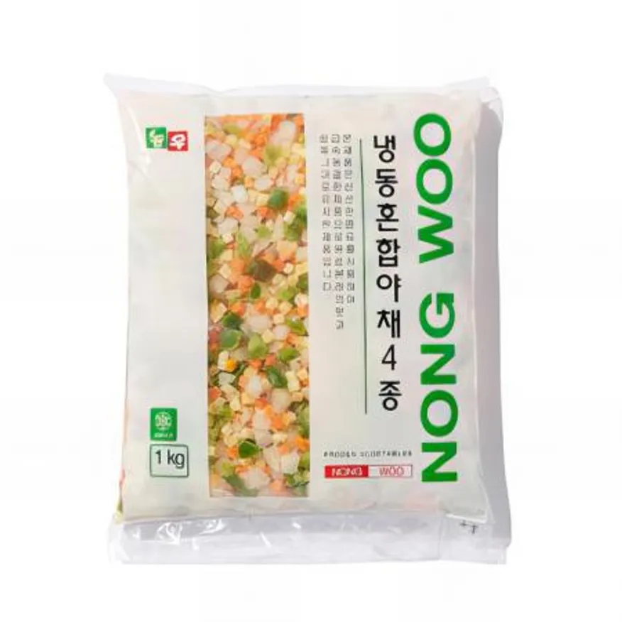 (16:30마감(D) 혼합야채4종(중국산/농우/냉동/볶음밥용/1kg)EA 이미지