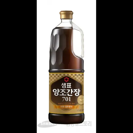 (16:30마감)양조간장701(1.7L/EA/탈지대두:인도산/샘표) 이미지