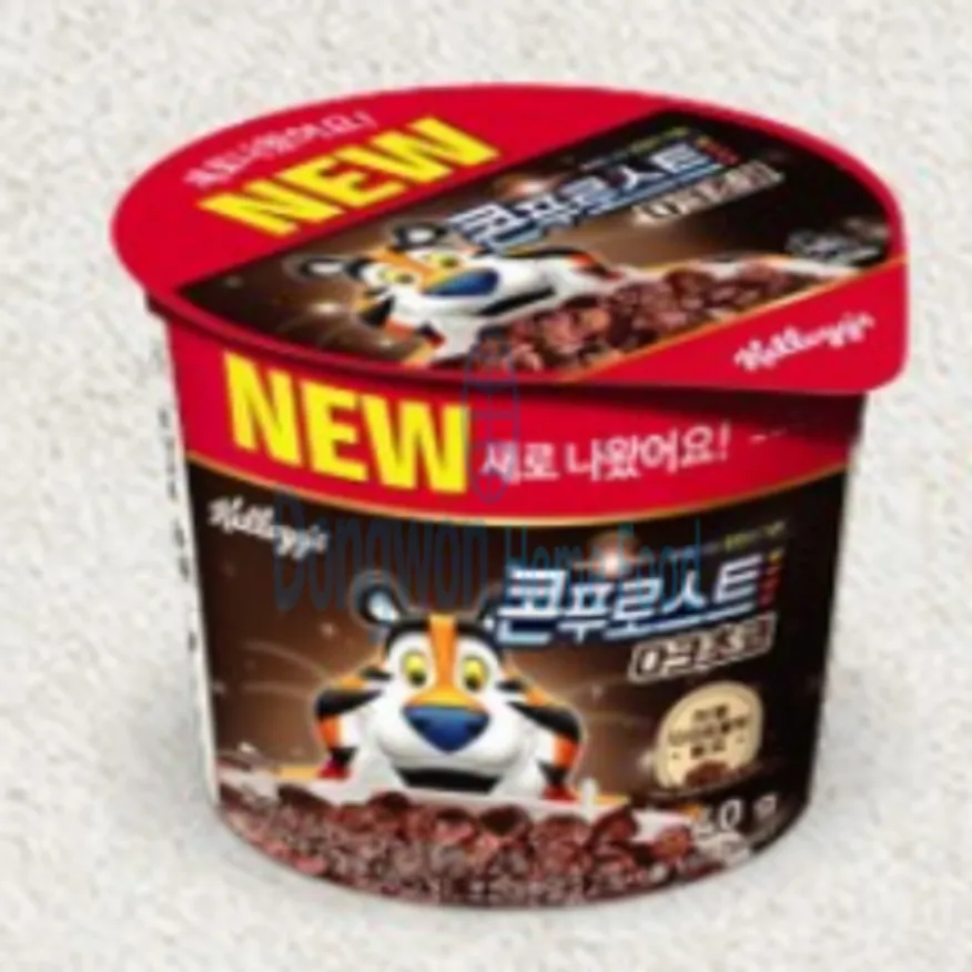 (16:30마감(D) 다크초코콘푸로스트컵시리얼(켈로그/40G*12EA/480G)BOX 이미지