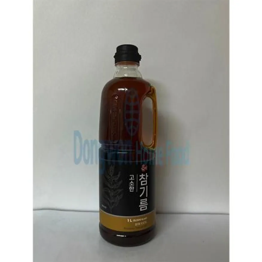 (16:30마감(D) 고소한참기름(참깨:국내산/맛뜨락/1L)EA 이미지