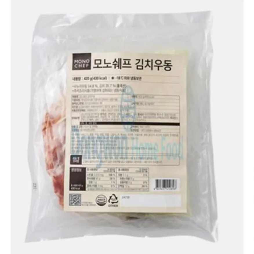 (16:30마감(D) 김치우동(모노쉐프/냉동/420g)EA 이미지