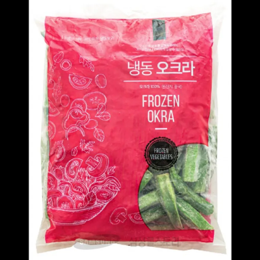 (16:30마감)냉동오크라C(5~10CM/EA/중국산/1KG/EA/홀) 이미지
