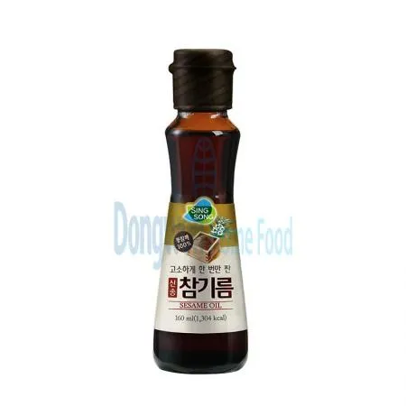 (16:30마감(D) 참기름(신송/고소하게한번만짠/160ML)EA 이미지