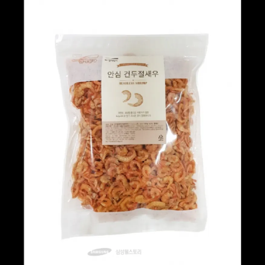 (16:30마감)안심건두절새우(이물제거/청해명가/350G(3~4CM)/PAC/중국산) 이미지