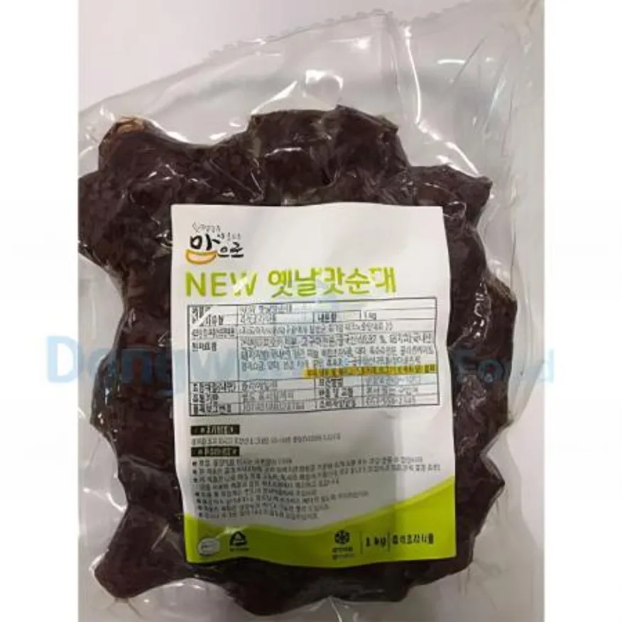 (16:30마감(D) NEW옛날맛순대(도야지/슬라이스/1kg)EA 이미지