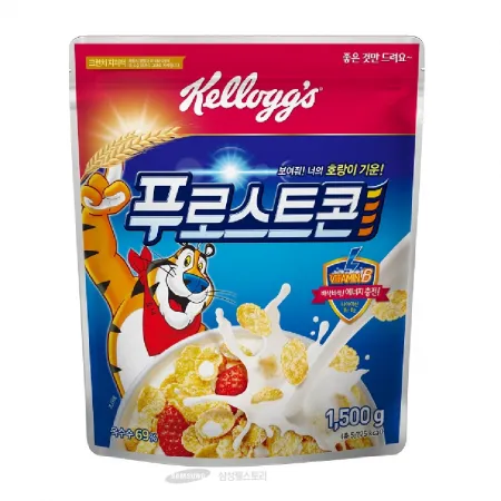 (16:30마감)콘푸로스트시리얼(1.5KG/EA/옥수수:인도산/켈로그) 이미지
