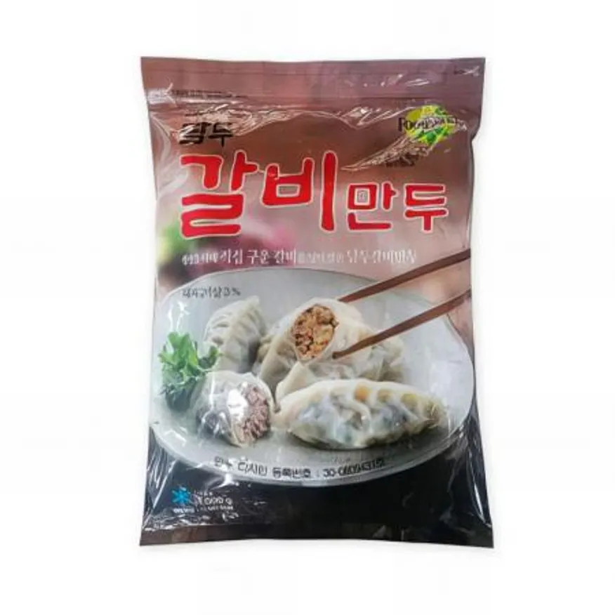 (16:30마감(D) 갈비만두(담두/약36입/1KG)EA 이미지