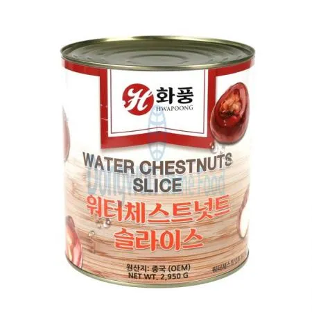 (16:30마감(D) 워터체스트넛트물밤캔(중국산/화풍/슬/2.95kg)EA 이미지