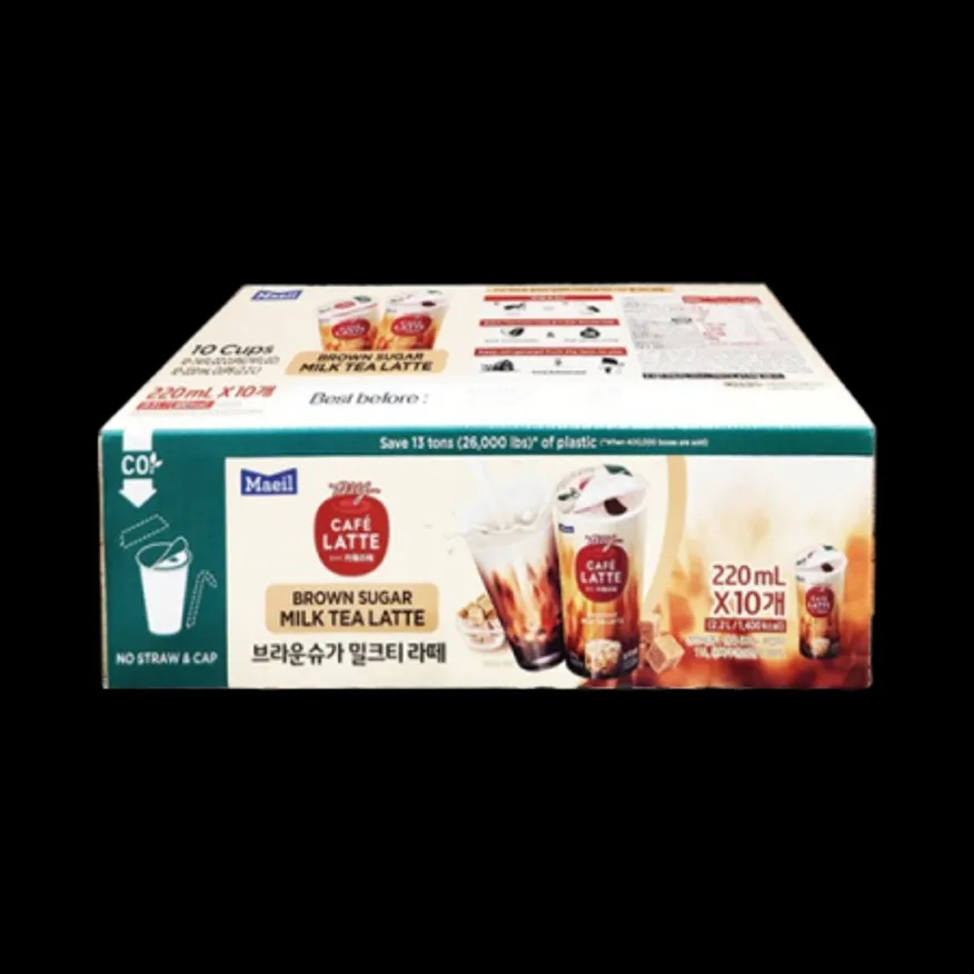 코스트코/매일유업-마이카페라떼 브라운슈가 밀크티 220ML x 10 이미지