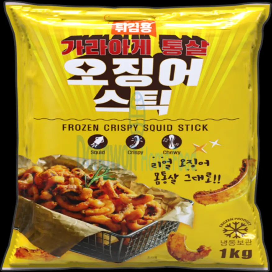 (16:30마감(D) 가라아게통살오징어스틱(오징어,중국아쿠아링크/약90입/1kg)EA 이미지