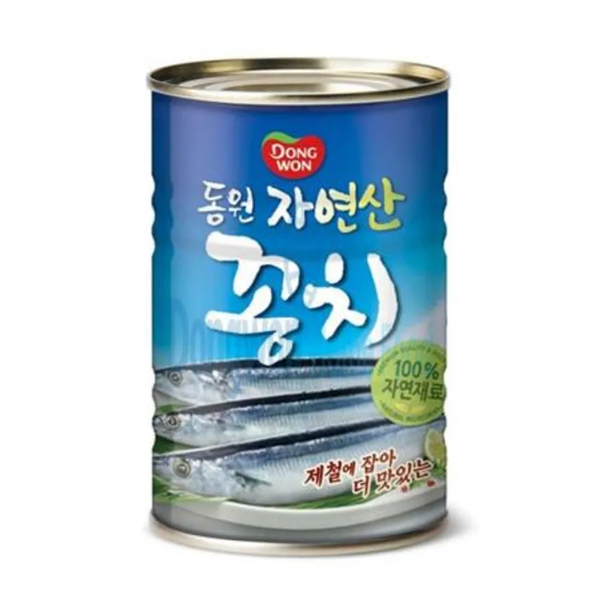 (16:30마감(D) 꽁치캔(꽁치:중국,대만산/동원/원터치/300g)EA 이미지