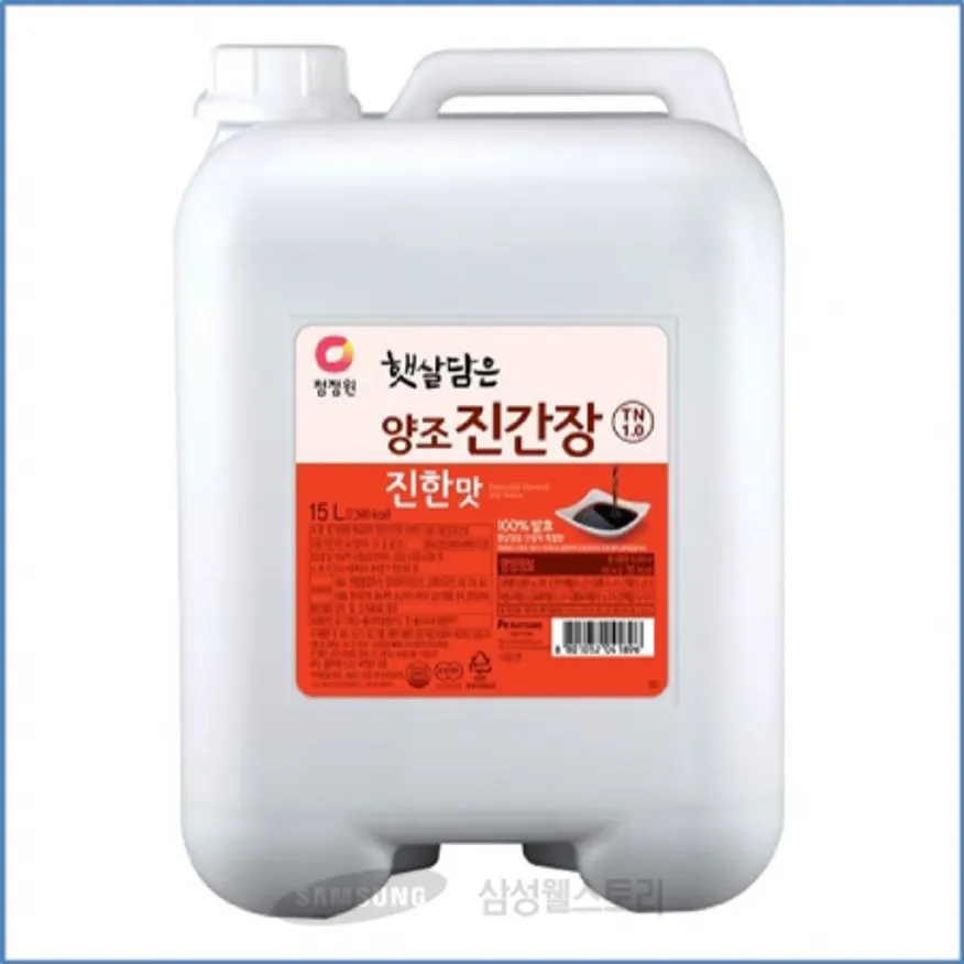 (16:30마감)햇살담은진간장(15L/EA/청정원) 이미지