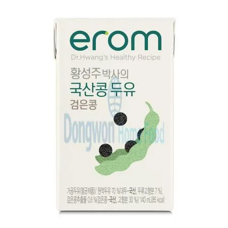 (16:30마감(D) 검은콩두유(이롬/erom/140ml*24입)BOX
