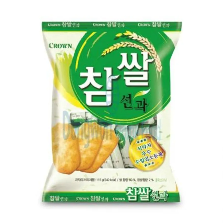 (16:30마감(D) 참쌀선과(크라운/115G/W)EA 이미지