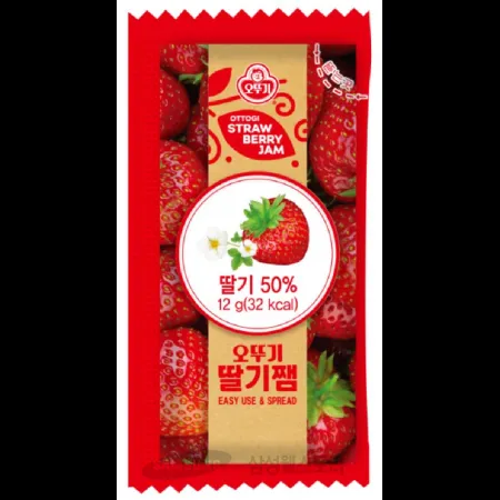 (16:30마감)일회용딸기잼(6KG(12G*500EA)/BOX/오뚜기) 이미지